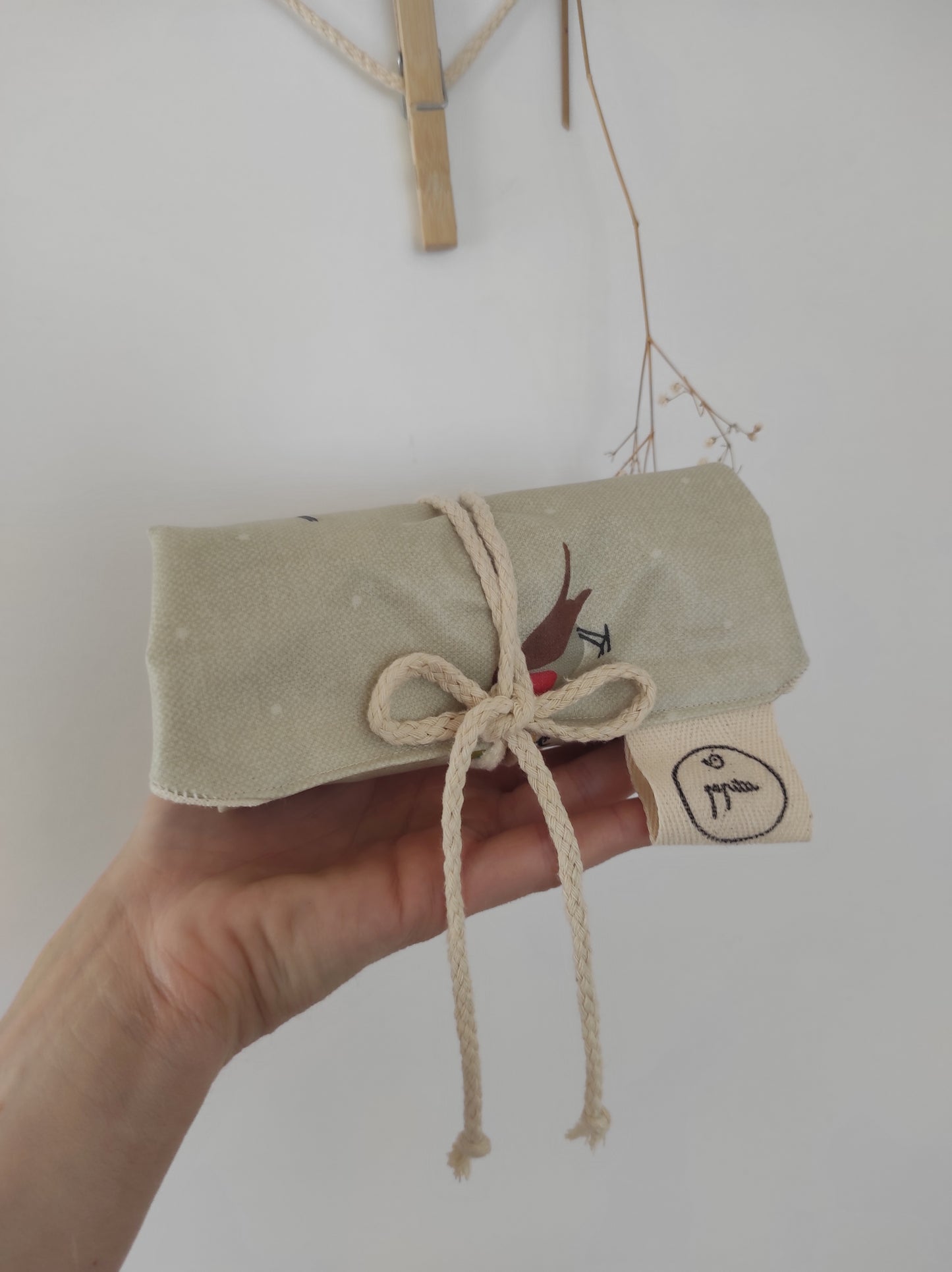 Wickelunterlage To Go, Mini-Wickelunterlage mit wasserdichter Unterseite