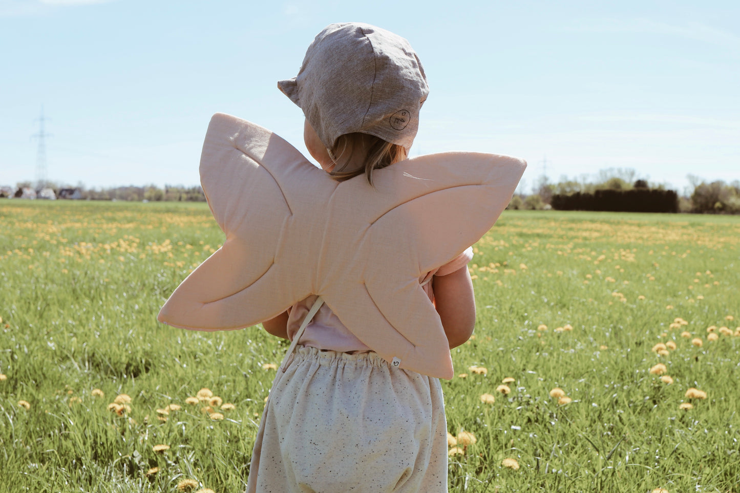Kinder paperbag Baumwoll-Jersey Shorts, kurze Sommerhose