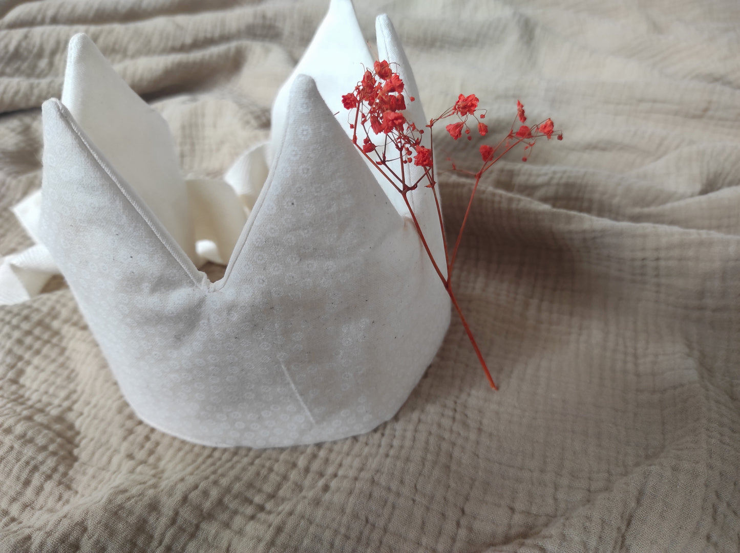 Geburtstags-Krone aus Baumwolle