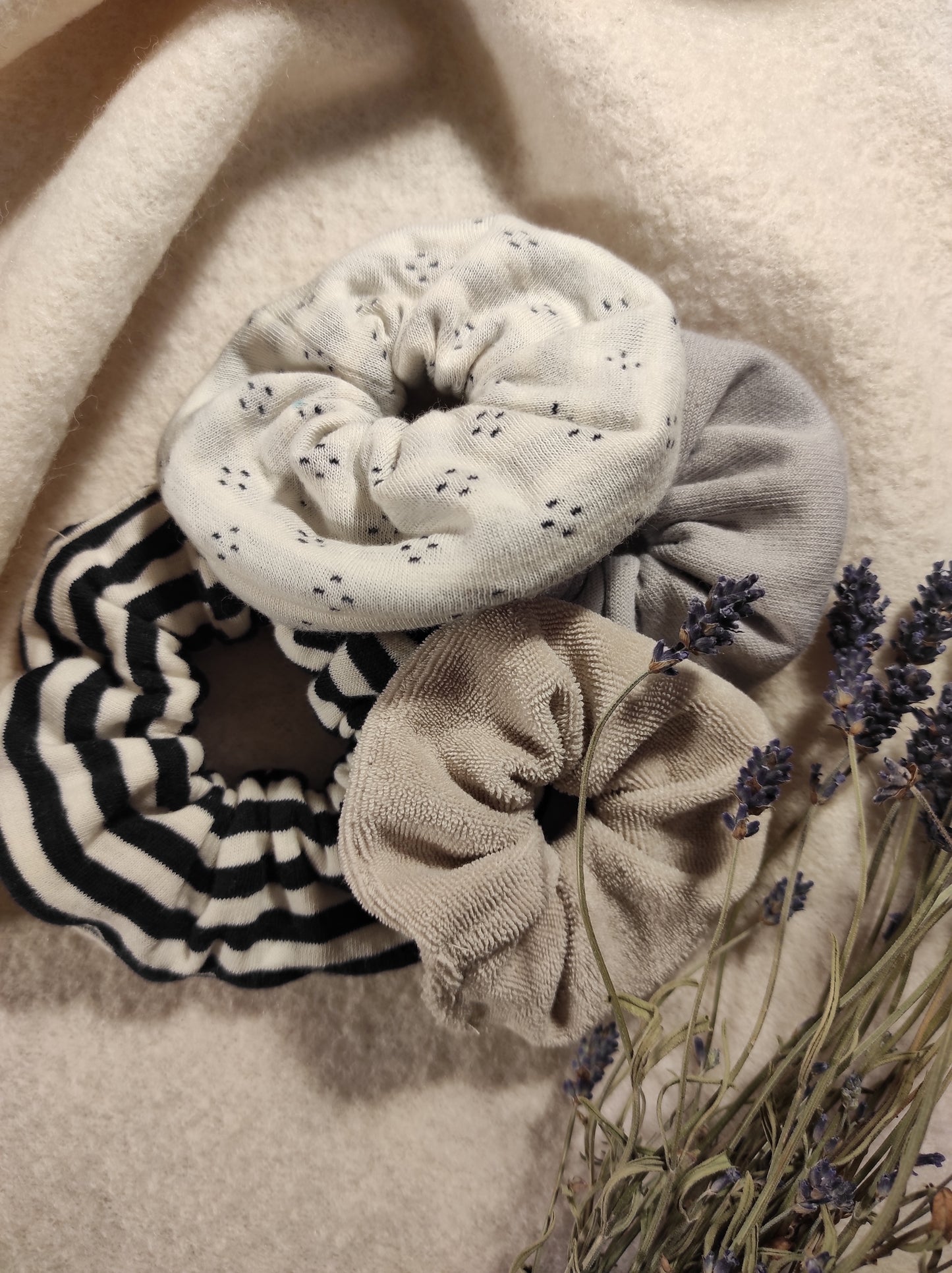 "good hair day" - Scrunchies, Haargummis für dickes/dünnes und Kinder-Haar