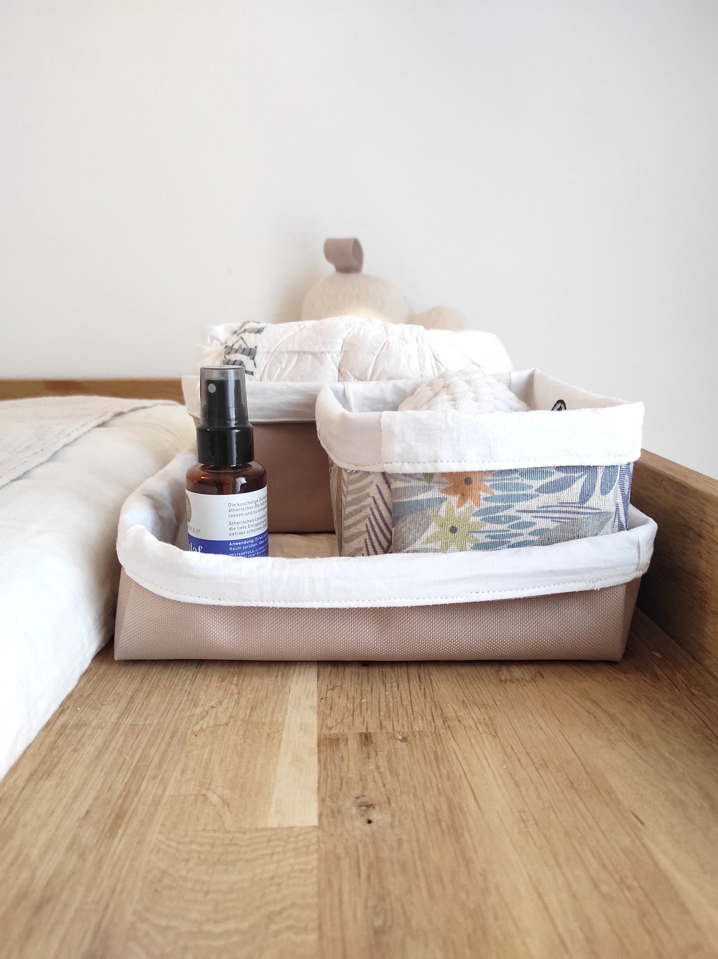 Utensility-Bags / Körbchen / Ordnungs-System für Wickeltisch, Kinderzimmer uvm