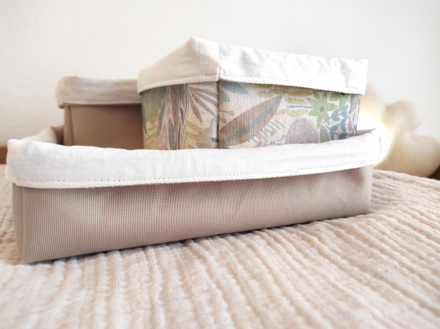Utensility-Bags / Körbchen / Ordnungs-System für Wickeltisch, Kinderzimmer uvm