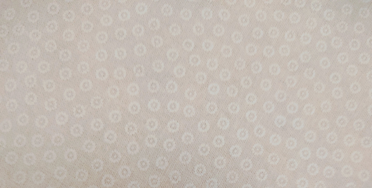 Mutterpass-Hülle handbestickt "zwei blaue Blümchen"