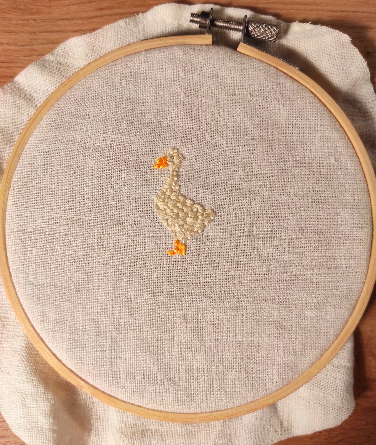 Stickerei 'Gans'