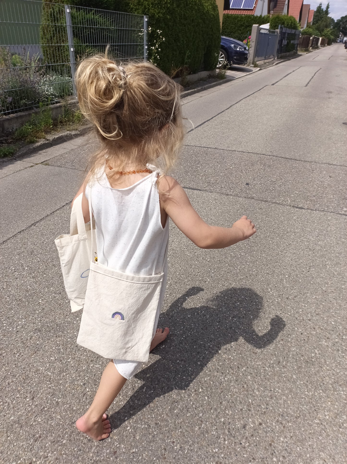 Kinder-Tasche, Turnsäckchen, Kindergarten-Umhängetasche, Jute Beutel - personalisiebar/100% Baumwolle