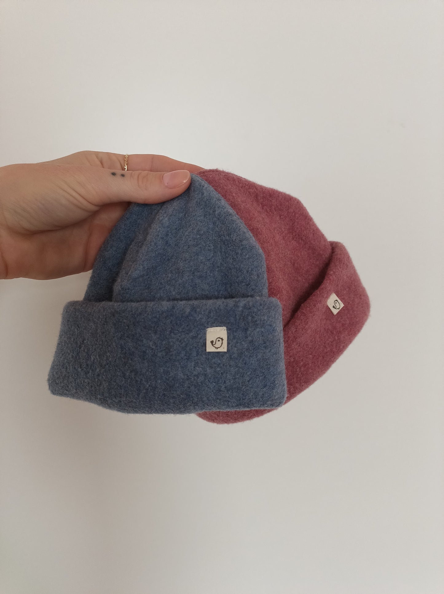 Bio Beanie-Mütze (auch als Fisherman tragbar) lässige Herbst-/Wintermütze für Babys/Kleinkinder/Kinder/Erwachsene