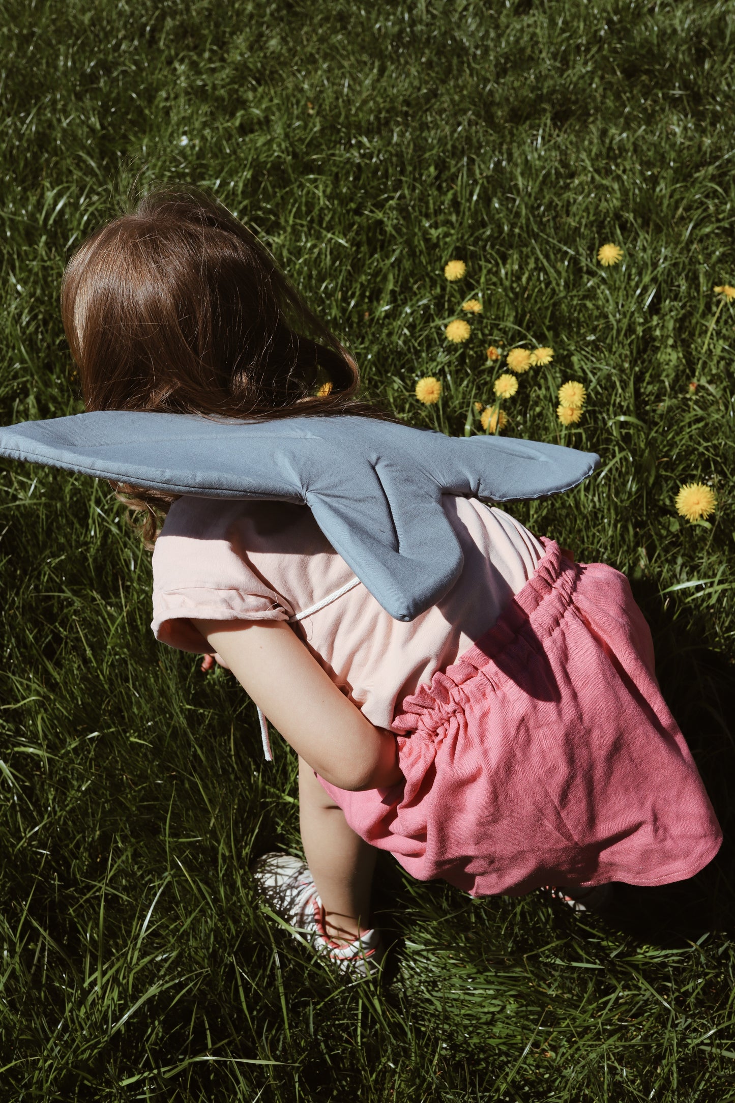 Rock mit gerafftem/paperbag Bund für Kinder, Baumwoll-Jersey