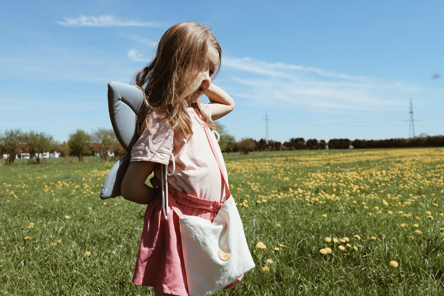Kinder-Tasche, Turnsäckchen, Kindergarten-Umhängetasche, Jute Beutel - personalisiebar/100% Baumwolle