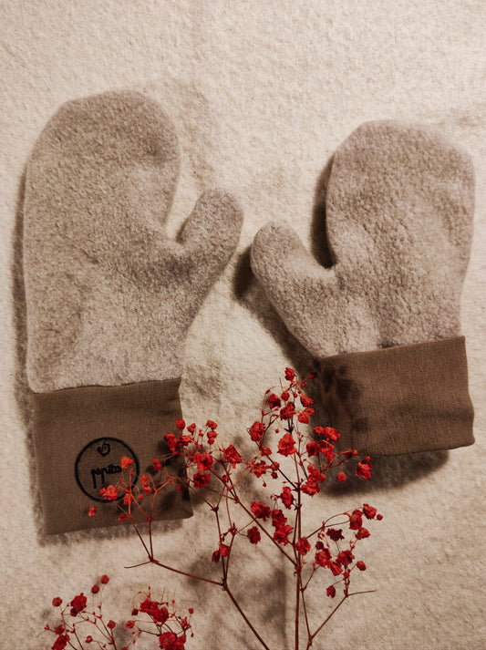 Kinder-Handschuhe "Mini" aus Baumwoll-Fleece