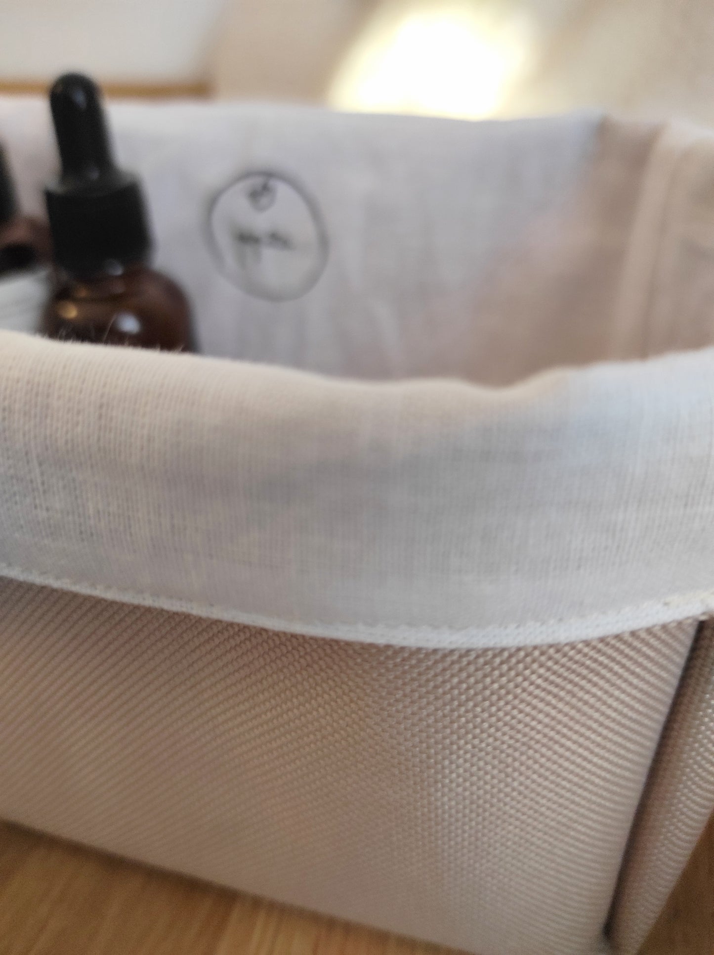 Utensility-Bags / Körbchen / Ordnungs-System für Wickeltisch,  Kinderzimmer uvm