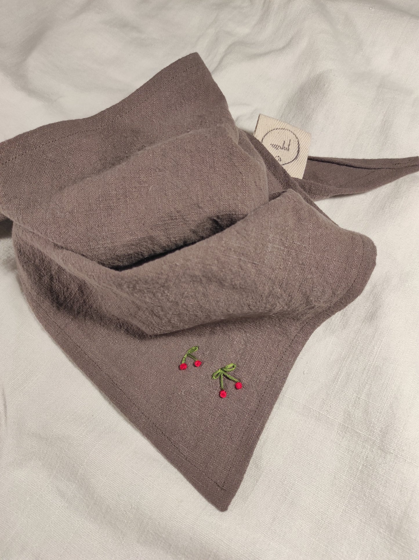 Stickerei 'Kirschen'