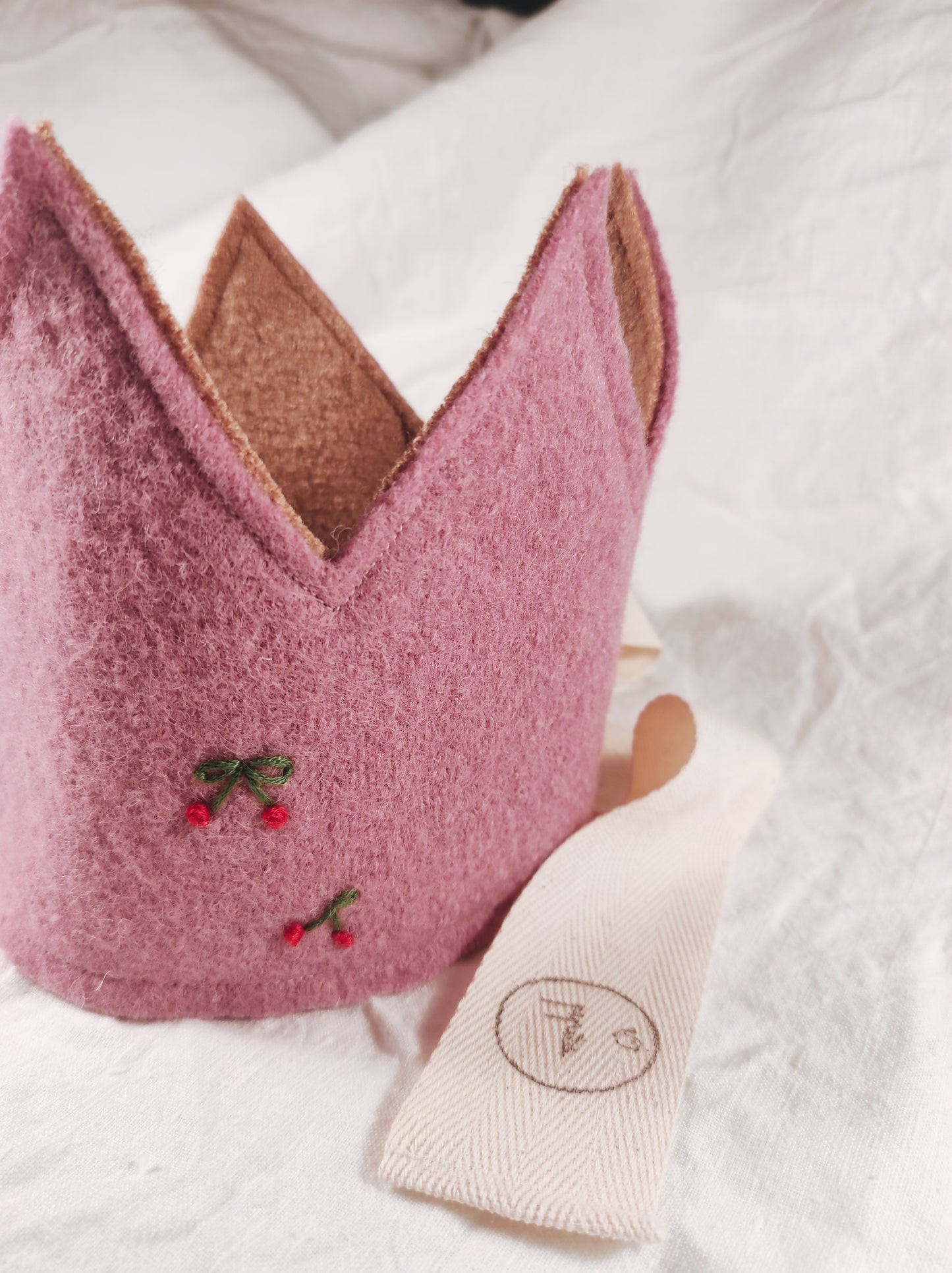 Stickerei 'Kirschen'