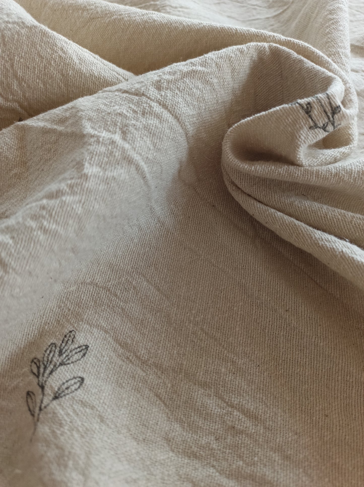 Yogatasche "Feel Your Flow" , Yoga-/Pilatesmatten-Tasche, Yogi-Bag - personalisiebar, aus Leinen/Baumwolle