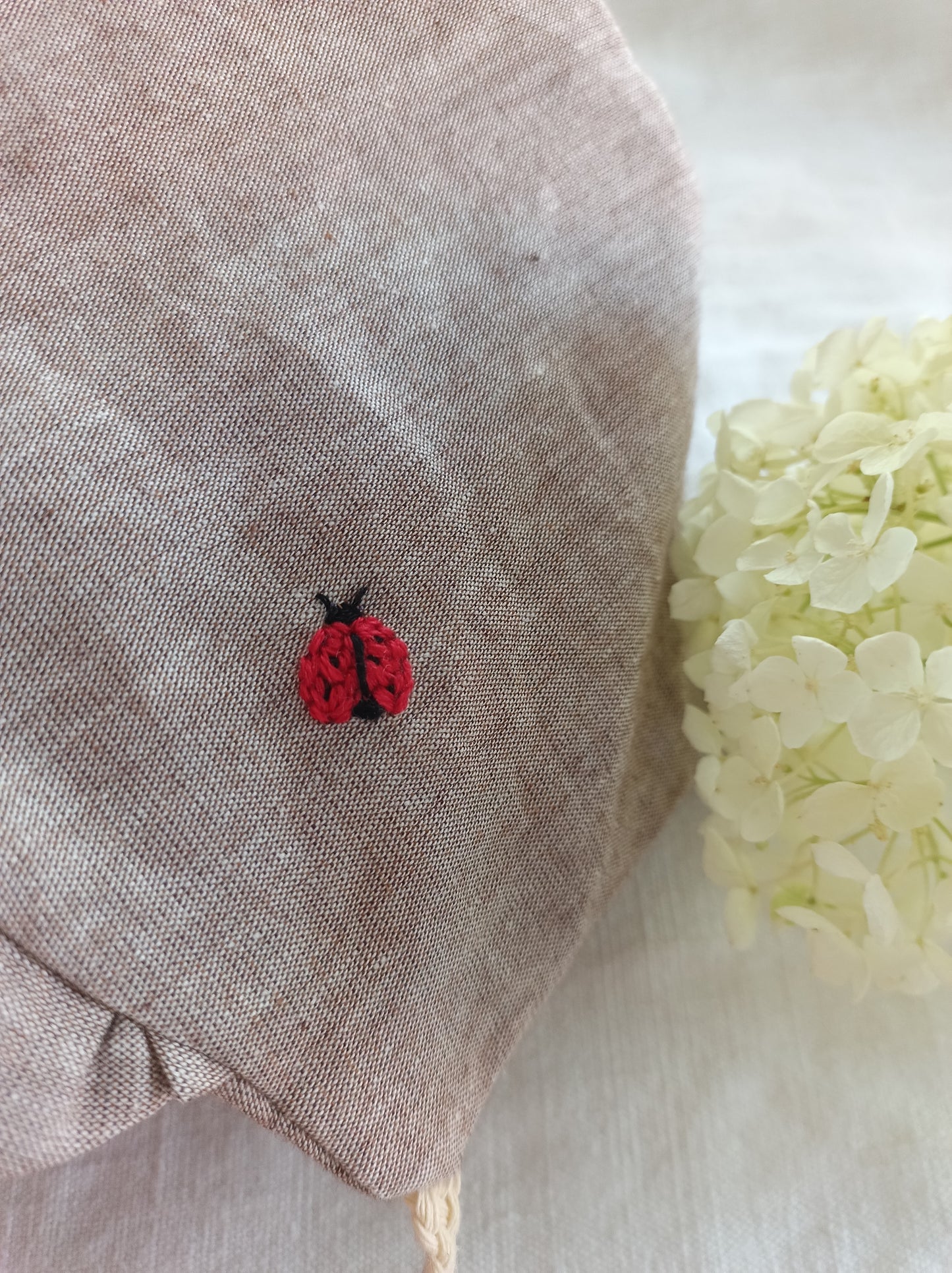 Stickerei 'Marienkäfer'