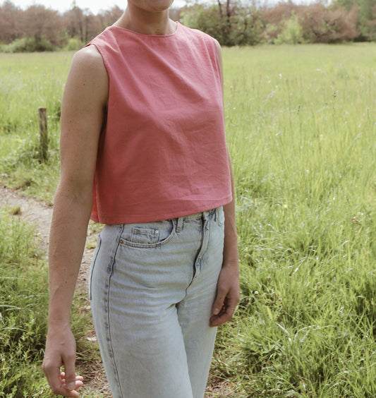 One-size Shirt / Crop-Top / kurz geschnittenes Basic Shirt